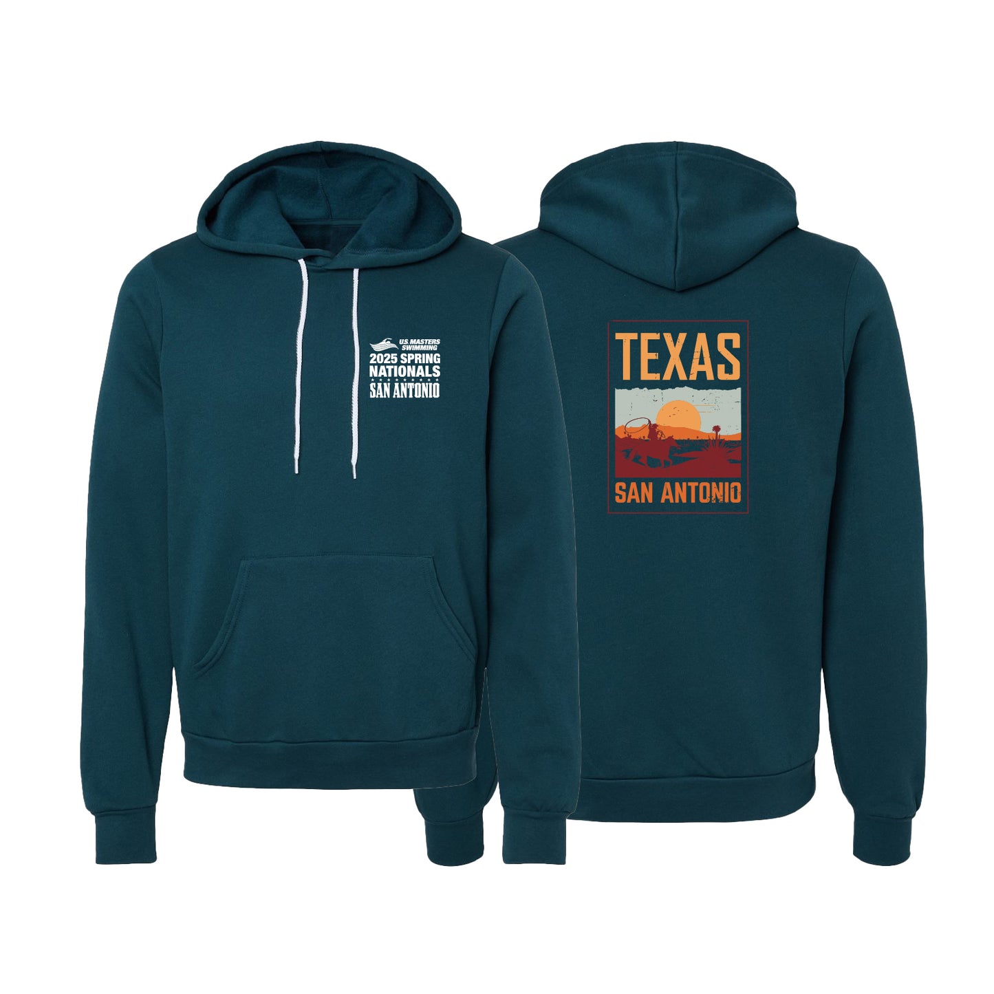 Pullover Hoody- Atlantic - Cowboy