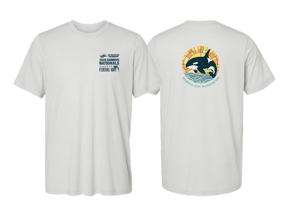 Short Sleeve- Silver - Federal Way Orca