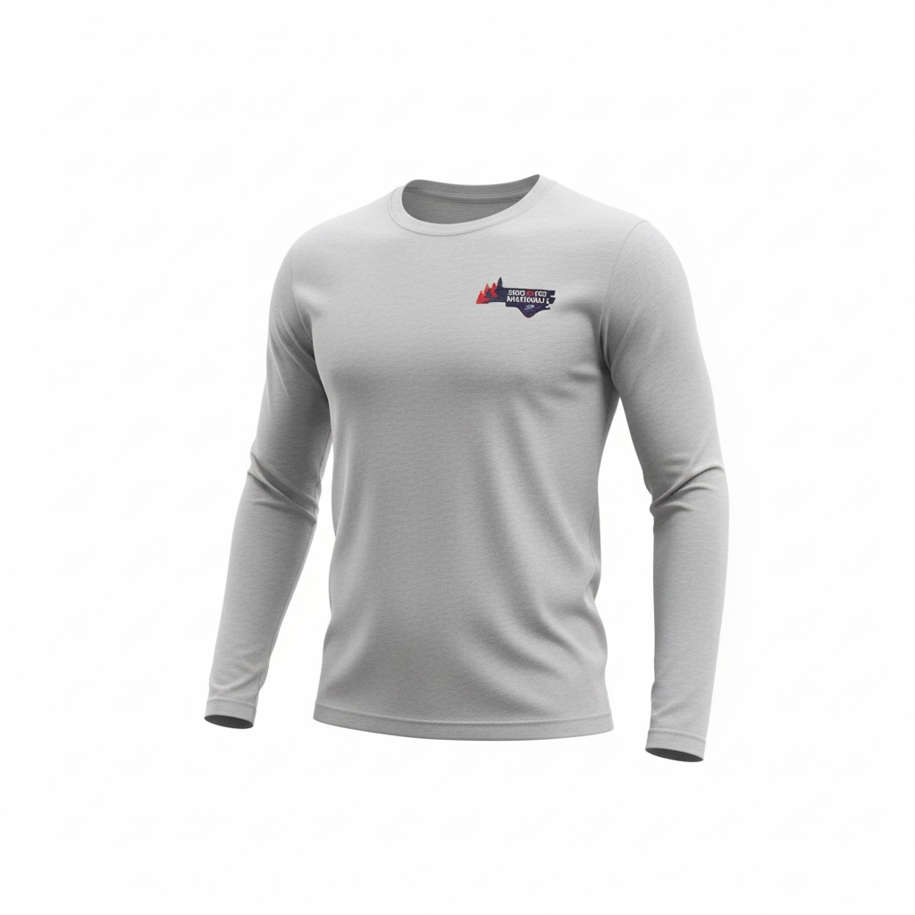 Unisex Long Sleeve Tee - Heather White - Team Names