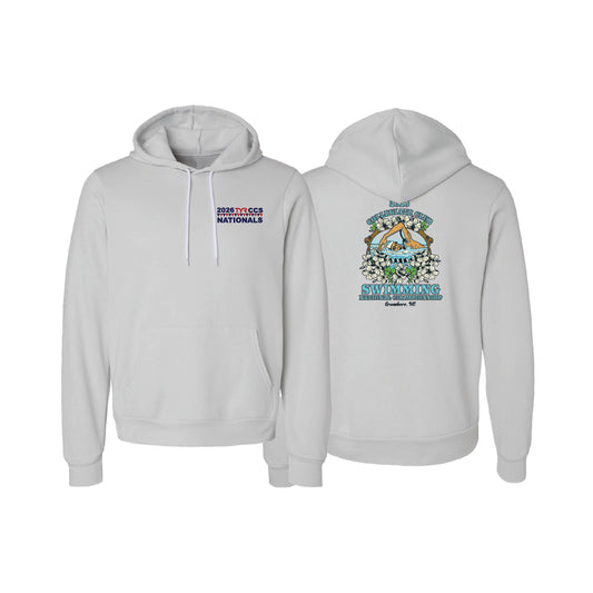 Unisex Pullover Hoody - Ash - Swimmer