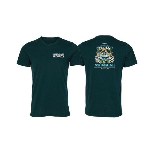 Unisex Short Sleeve Tee - Atlantic - Swimmer