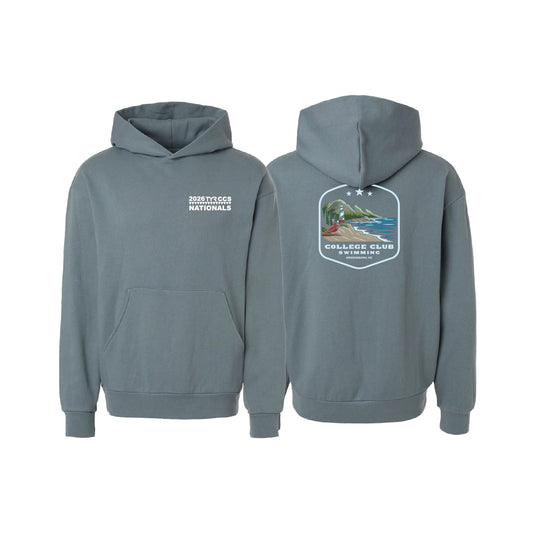 Unisex Pullover Hoody - Blue Magic - Lighthouse Badge