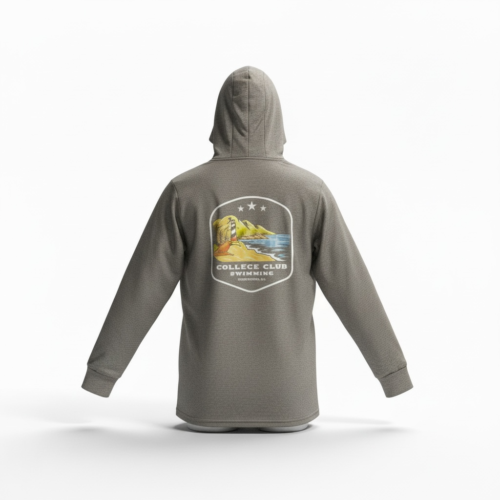 Base Layer Tri Blend Hoody - Heather Navy